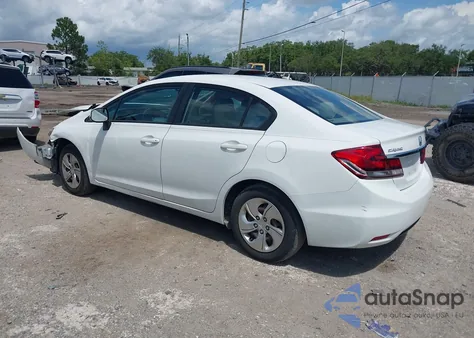 2013 Honda Civic Lx from USA, damaged, VIN 2HGFB2F53DH590846